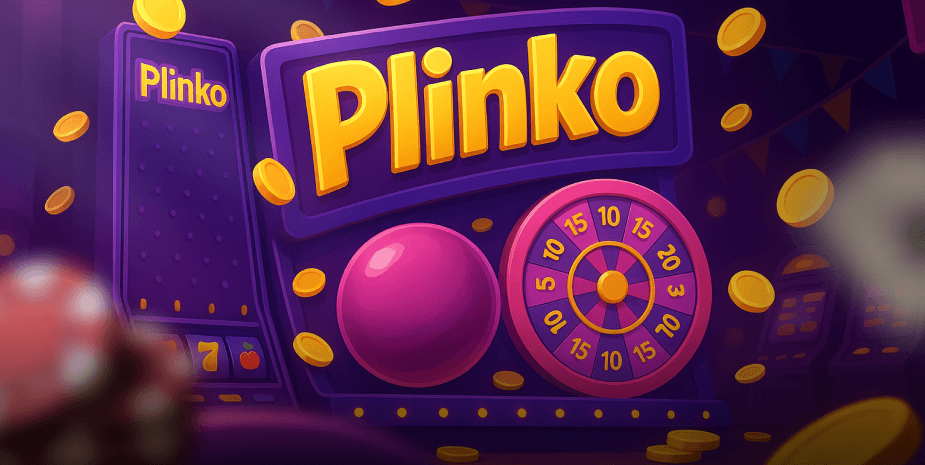 Plinko game banner